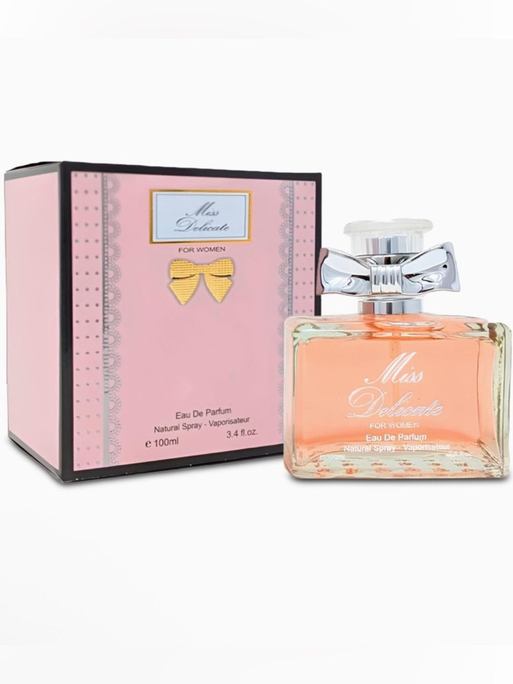 MISS DELICATE for WOMEN 3.4 oz EDP perfume spray By Fragrance Couture